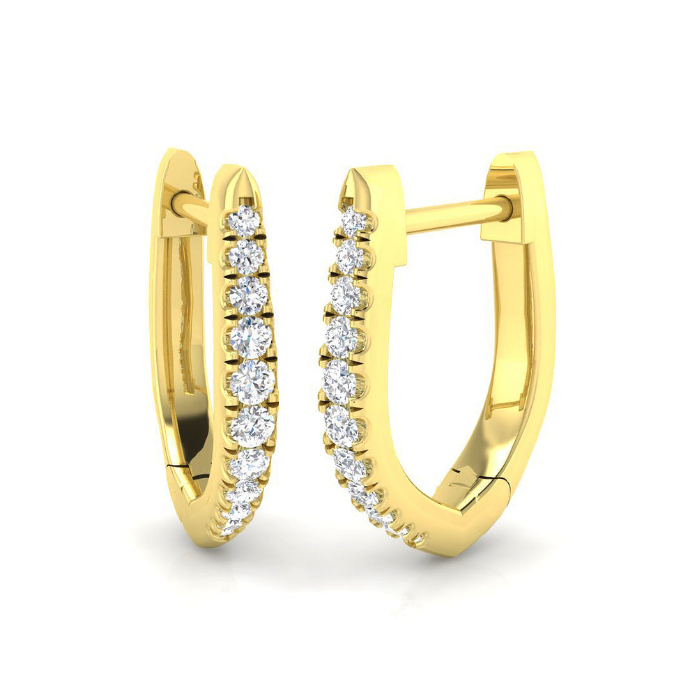 Earring 18 KT Yellow Gold