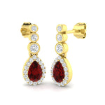 Earring 18 KT Yellow Gold