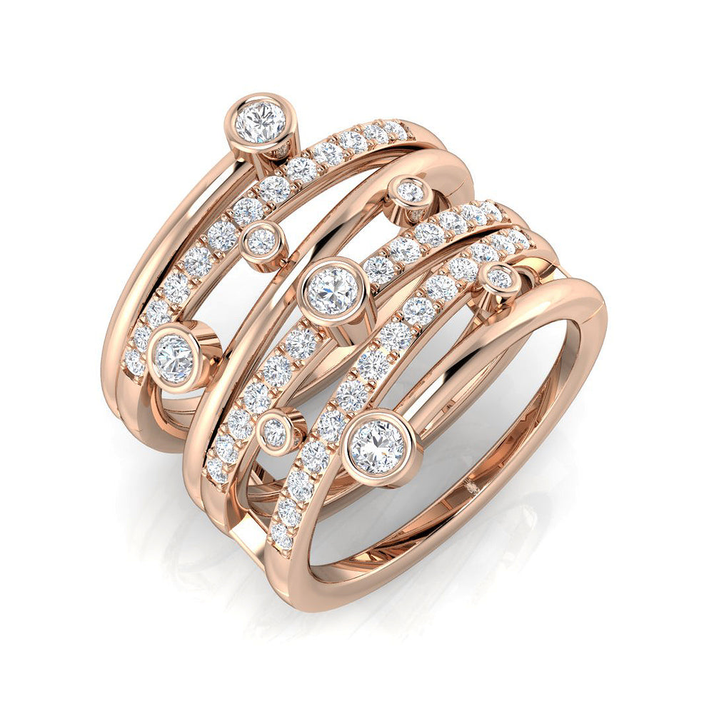 Ring 9 KT Rose Gold