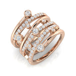 Ring 9 KT Rose Gold