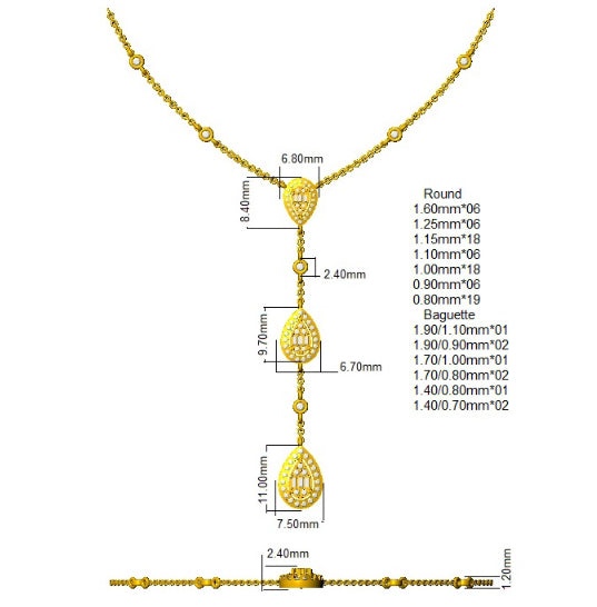 Necklaces 18 KT Yellow Gold