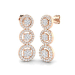 Earring 9 KT Rose Gold