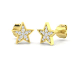 Earring 18 KT Yellow Gold