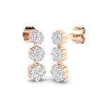 Earring 9 KT Rose Gold