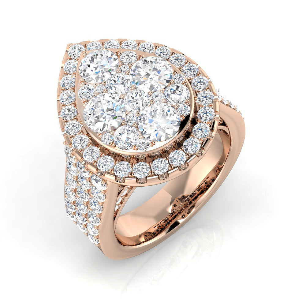 Ring 9 KT Rose Gold