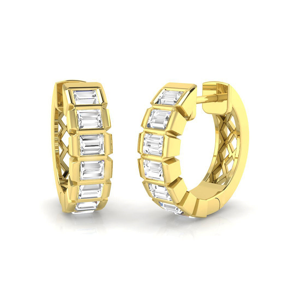 Earring 18 KT Yellow Gold