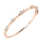 Bangles 9 KT Rose Gold