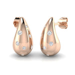 Earring 9 KT Rose Gold