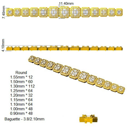 Bracelets 18 KT Yellow Gold