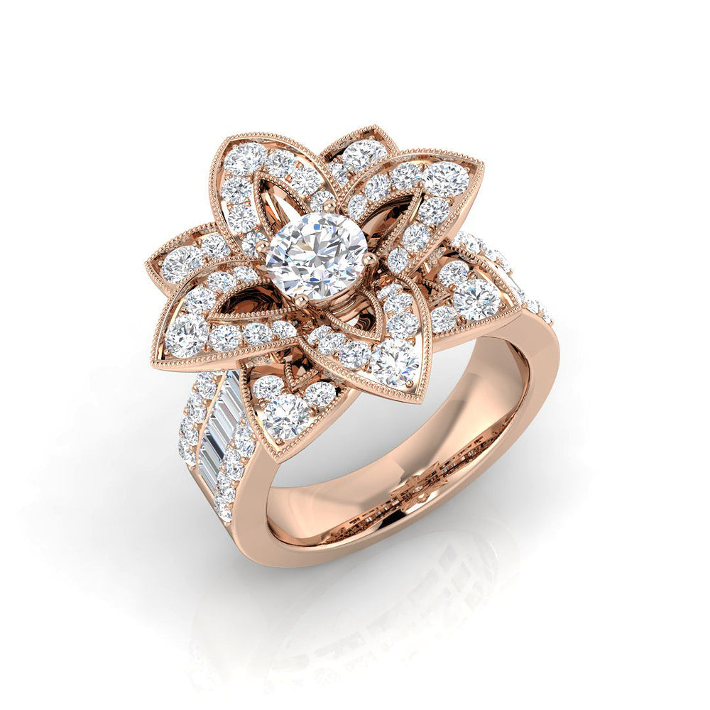 Ring 9 KT Rose Gold