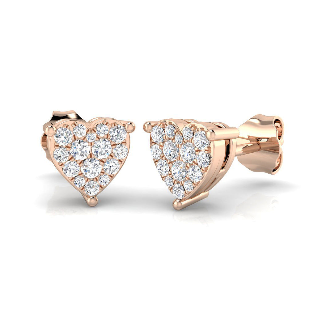 Earring 9 KT Rose Gold