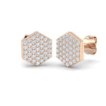 Earring 9 KT Rose Gold