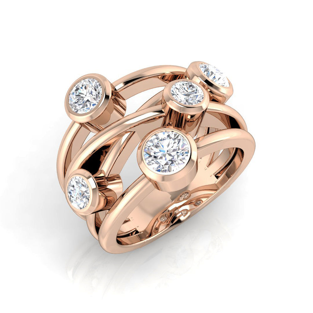 Ring 9 KT Rose Gold