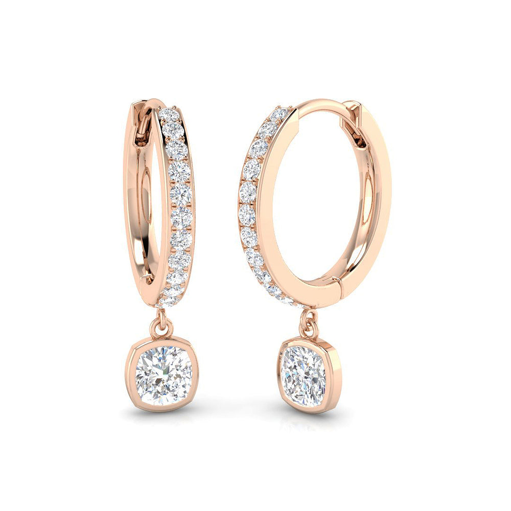 Earring 9 KT Rose Gold