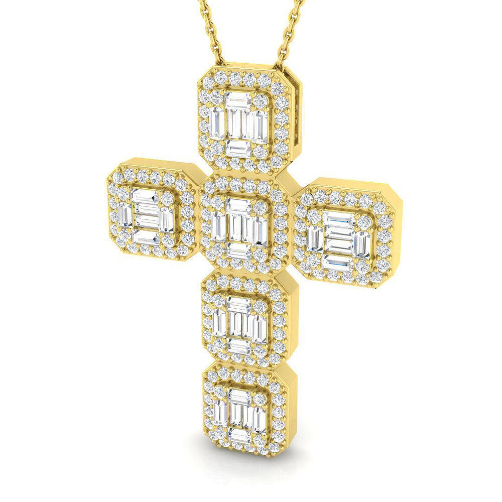 Cross 18 KT Yellow Gold