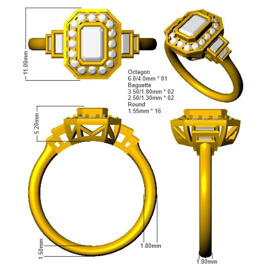 Ring 950 Platinum