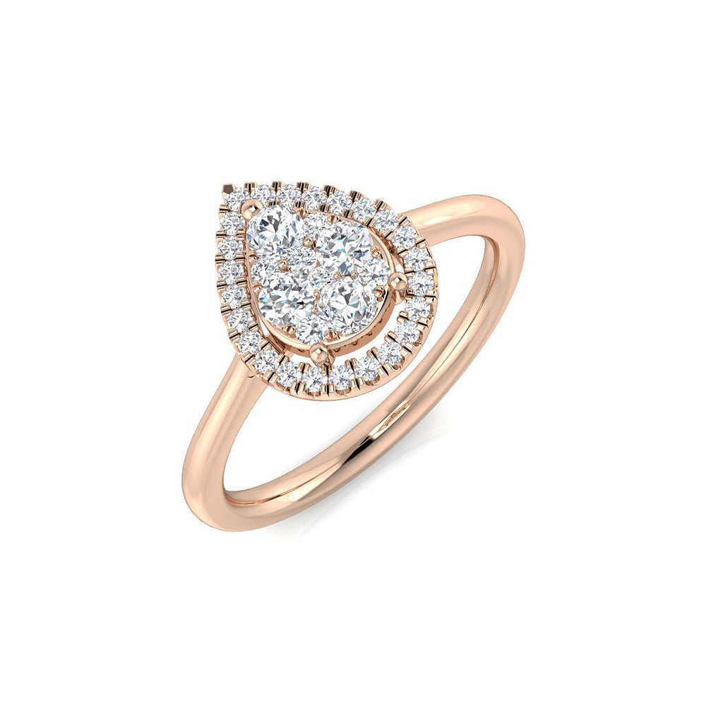 Ring 9 KT Rose Gold