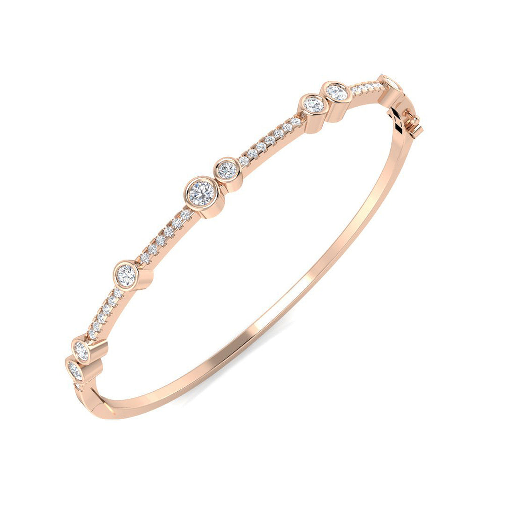 Bangles 9 KT Rose Gold