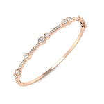 Bangles 9 KT Rose Gold