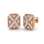 Earring 9 KT Rose Gold