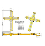 Cross 18 KT Yellow Gold