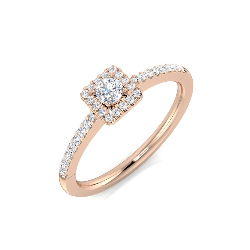 Ring 9 KT Rose Gold