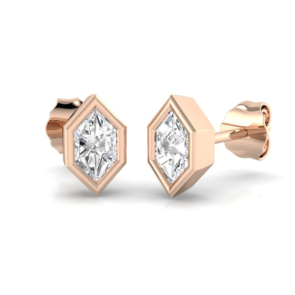 Earring 9 KT Rose Gold