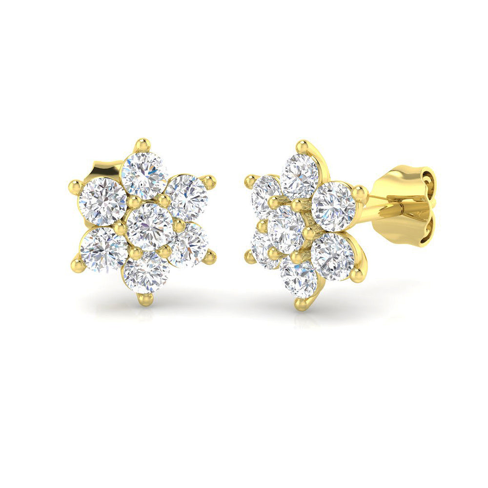 Earring 18 KT Yellow Gold