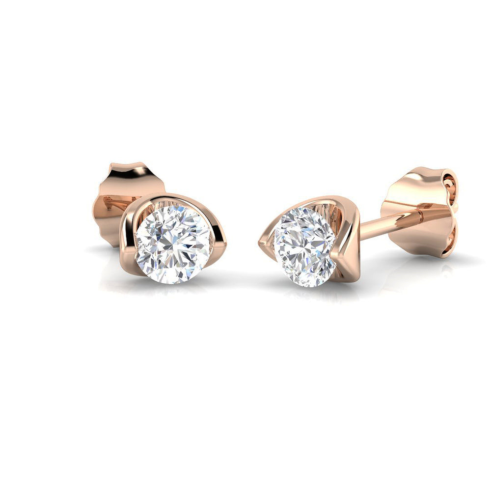 Earring 9 KT Rose Gold