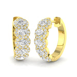 Earring 18 KT Yellow Gold