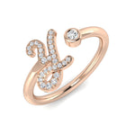 Ring 9 KT Rose Gold