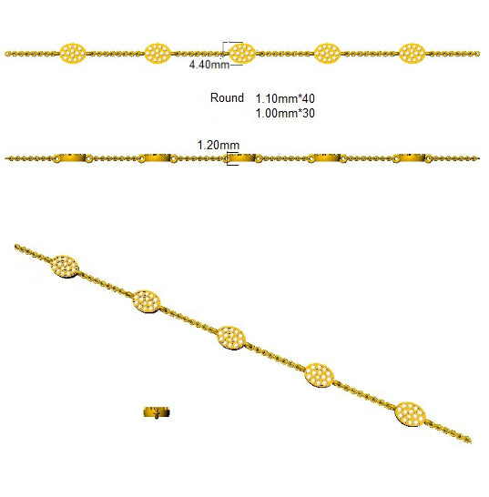 Bracelets 18 KT Yellow Gold