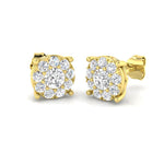 Earring 18 KT Yellow Gold