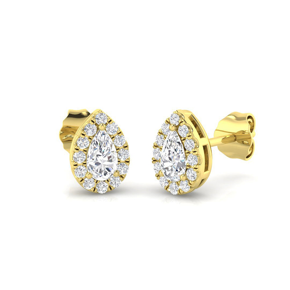 Earring 18 KT Yellow Gold