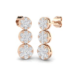 Earring 9 KT Rose Gold