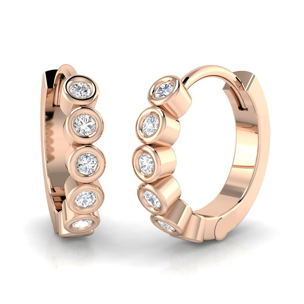 Earring 9 KT Rose Gold