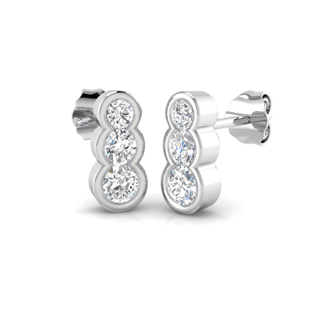 Earring 950 Platinum