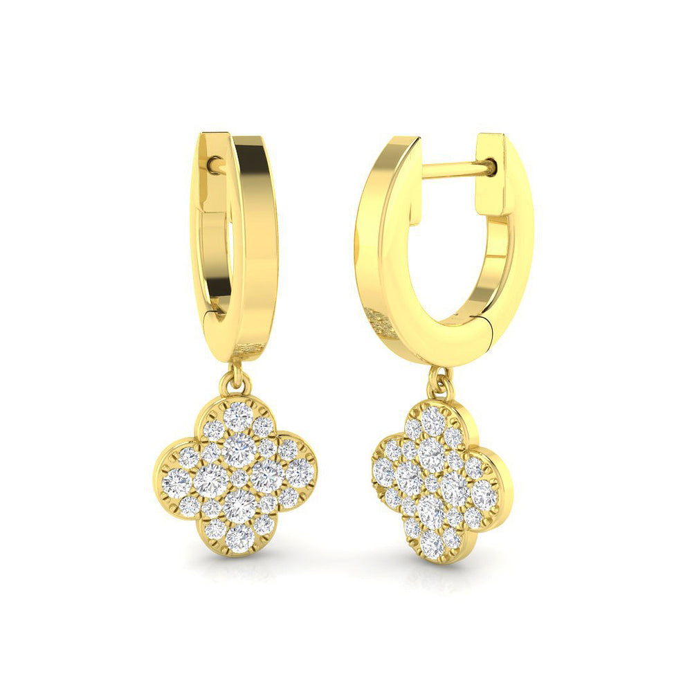 Earring 18 KT Yellow Gold