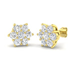 Earring 18 KT Yellow Gold