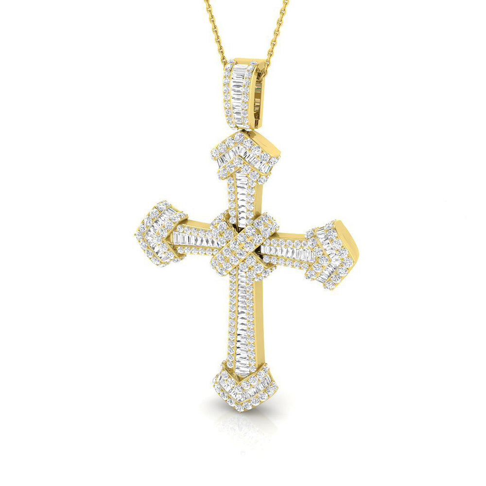 Cross 18 KT Yellow Gold