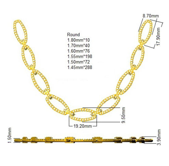 Necklaces 18 KT Yellow Gold