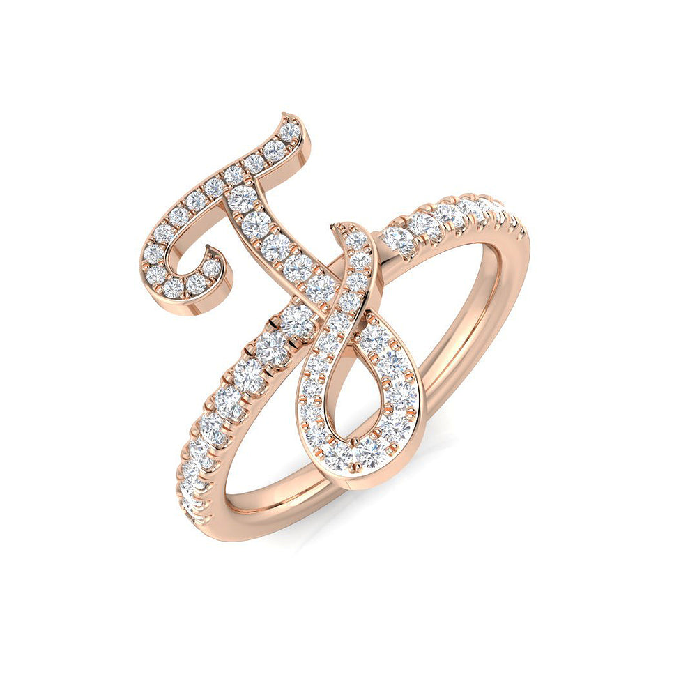 Ring 9 KT Rose Gold