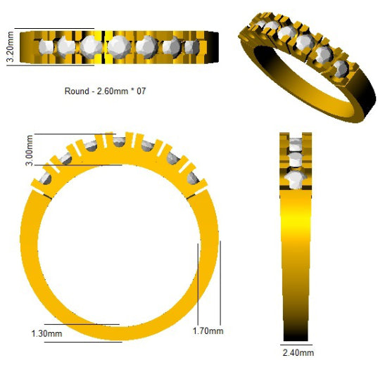 Ring 18 KT Yellow Gold