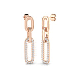 Earring 9 KT Rose Gold