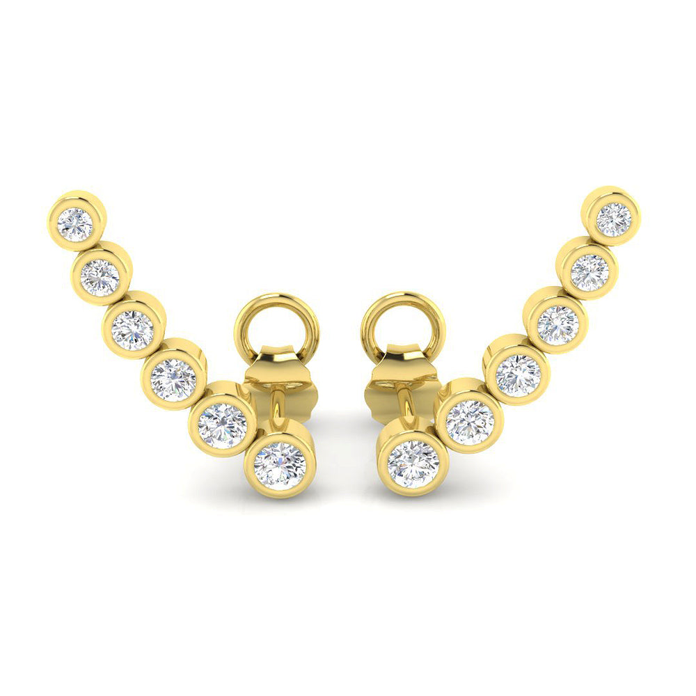 Earring 18 KT Yellow Gold