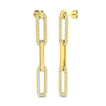 Earring 18 KT Yellow Gold