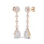 Earring 9 KT Rose Gold