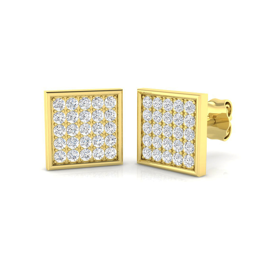 Earring 18 KT Yellow Gold