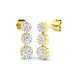 Earring 18 KT Yellow Gold