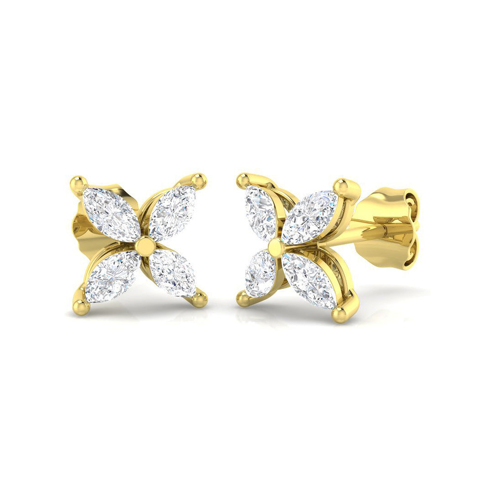 Earring 18 KT Yellow Gold